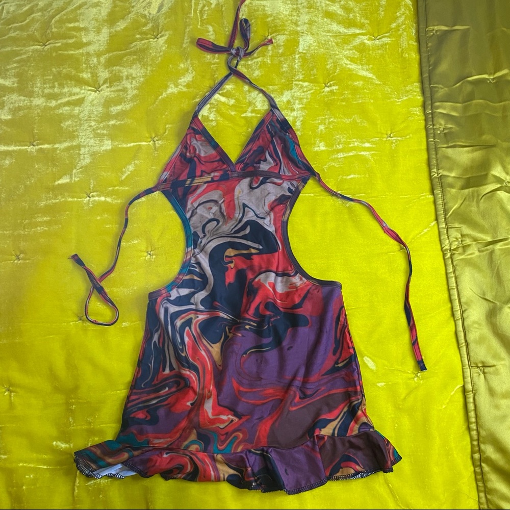 Abstract Sexy Dress